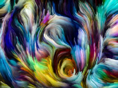 Sıvı Renk serisi. Yaratıcılık, sanat ve tasarım konularında çok renkli boyanın arka plan tasarımı