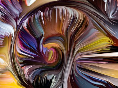 Sıvı renkli serisi. Yaratıcılık, sanat ve tasarım projeleri için uygun bir zemin olarak çok renkli boya çizgiler bileşimi