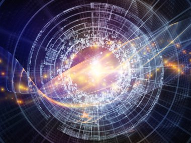 Numara serileri teknoloji. Arka plan tasarımı basamak, Izgaralar ve teknoloji, bilim ve bilgisayar bilgi dünyasına konusu ışıkları