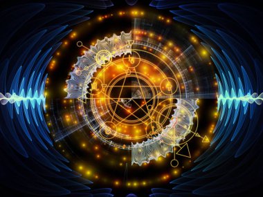 Astral kızdırma serisi. Kutsal Geometri hatları, Astroloji sembolleri ve Maneviyat, büyü ve Tasavvuf ışıkları