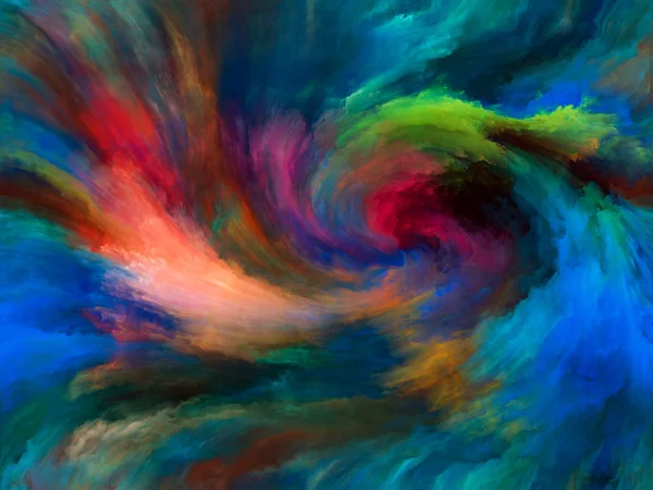 Vortex Twist Seria Swirl Abstracție Artistică Compusă Din Culoare Mișcare — Fotografie, imagine de stoc