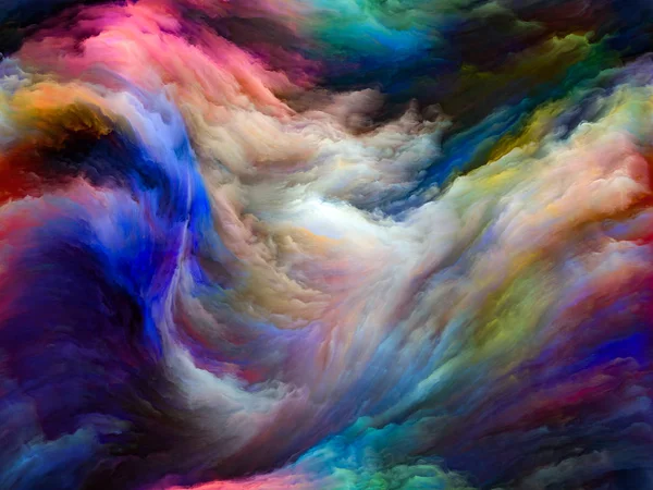 Color Flow Serie Fundalul Fluxurilor Vopsea Digitală Pentru Completa Designul — Fotografie, imagine de stoc