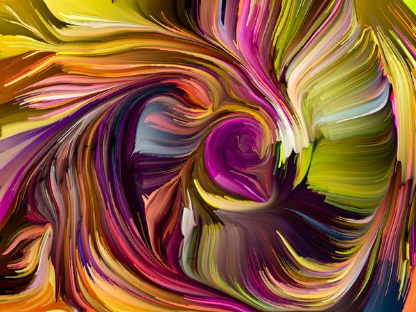 Série Liquid Color Composition Séries Peintures Multicolores Sur Thème Créativité — Photo