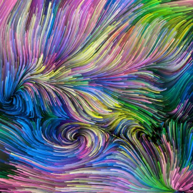 Hareket içinde renk serisi. Sıvı boya desen tasarım, yaratıcılık ve hayal gücü ekranlar ve mobil cihazlar için duvar kağıdı olarak kullanmak için bu konuda etkileşimi