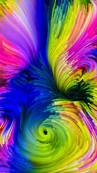 Color Motion Serie Hintergrund Flüssiger Farbmuster Zum Thema Design Kreativität — Stockfoto