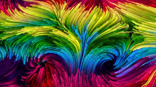 Color Motion Series Design Made Liquid Paint Pattern Serve Backdrop — Stock Photo, Image