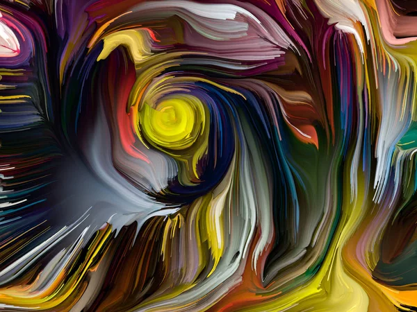 Liquid Color Serien Bakgrundsdesign Flerfärgad Färg Ränder Temat Kreativitet Konst — Stockfoto