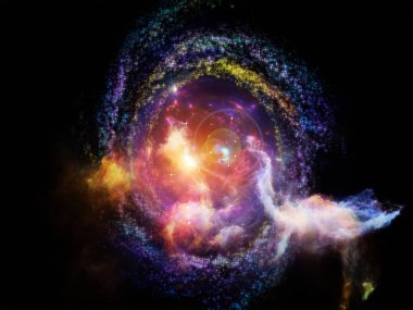 Cosmos dizi elemanları. Kompozisyon uzay ve yıldız bir fon olarak matematik, bilim, eğitim ve modern teknoloji projeleri için uygun