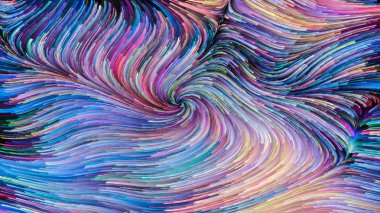 Hareket içinde renk serisi. Sıvı boya desen tasarım, yaratıcılık ve hayal gücü ekranlar ve mobil cihazlar için duvar kağıdı olarak kullanmak için bu konuda etkileşimi