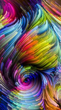 Color In Motion serisi. Sıvı boya deseninden oluşan arkaplan tasarım, yaratıcılık ve hayal gücü projelerinde ekran ve cihazlar için duvar kağıdı olarak kullanılmak üzere uygun