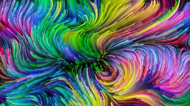 Hareket içinde renk serisi. Akan boya desen tasarım, yaratıcılık ve hayal gücü ekranlar ve mobil cihazlar için duvar kağıdı olarak kullanmak için bu konu üzerine yaratıcı düzenleme