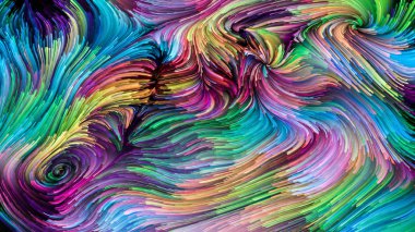 Hareket içinde renk serisi. Sıvı boya desen tasarım, yaratıcılık ve hayal gücü ekranlar ve mobil cihazlar için duvar kağıdı olarak kullanmak için projelerde kullanmak için oluşan zemin