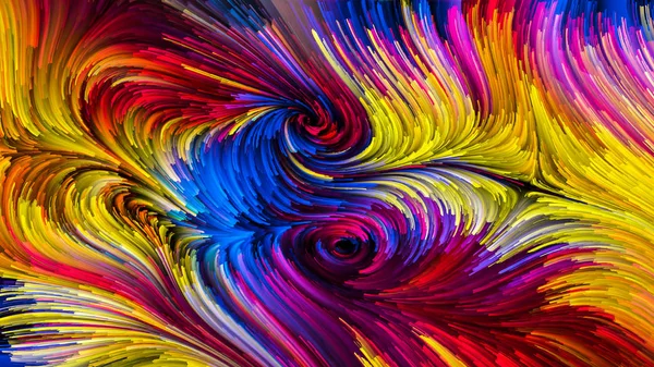Serie Color Movimiento Diseño Fondo Del Patrón Pintura Flujo Sobre — Foto de Stock
