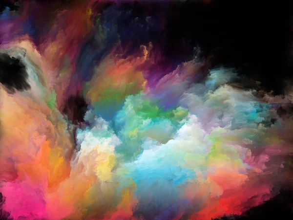 Akışı Serisi Renk Tasarım Müzik Yaratıcılık Hayal Gücü Sanat Tasarım — Stok fotoğraf