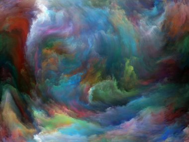 Arka arka plan serisi. Renk ve hareket üzerine yağlıboya sanat, yaratıcılık ve hayal gücü işler için zemin tasarımı