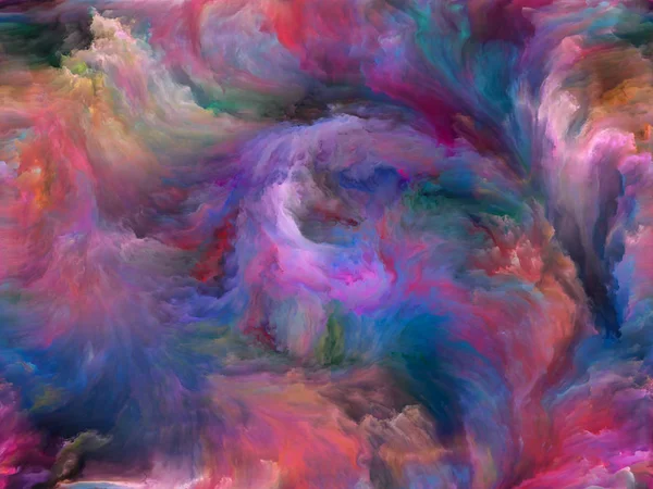 Serie Vortex Twist Swirl Sfondo Artistico Fatto Colore Movimento Tela — Foto Stock