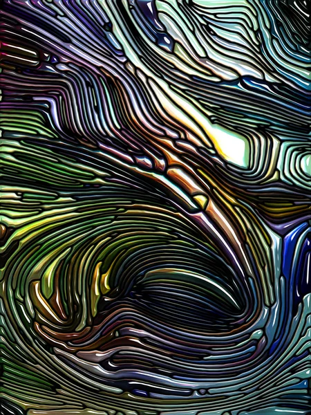 ガラス シリーズの夢 カラフルなデザイン 創造性 想像力をテーマに色の断片のステンド グラス パターンの背景 — ストック写真