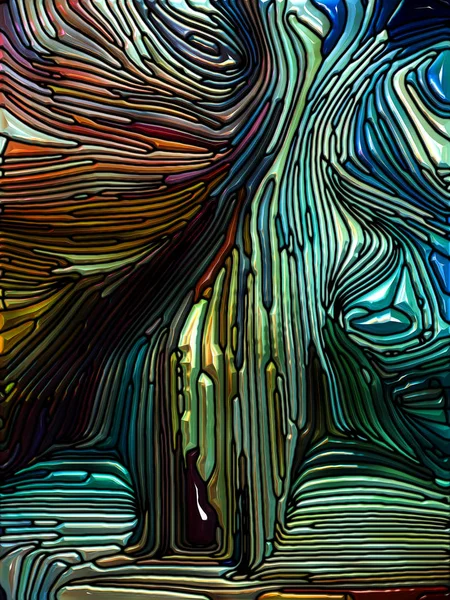玻璃的梦想系列 彩色碎片彩色玻璃图案的背景构图在色彩设计 艺术和想象上的研究 — 图库照片
