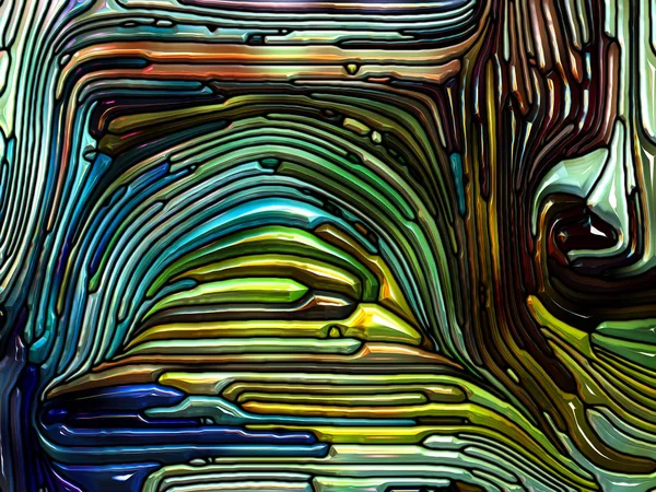 カラー パターン シリーズ 背景から成る鉛ガラス デザインのアール ヌーボーを思わせる 美しさと精神上のプロジェクトでの使用に適した — ストック写真