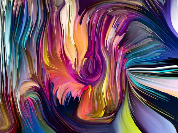 Série Liquid Color Fond Séries Peintures Multicolores Sur Thème Créativité — Photo