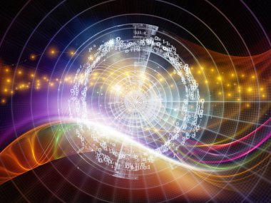 Numara serileri teknoloji. Basamak, Izgaralar ve ışıklar teknoloji, bilim ve bilgisayar bilgi dünyasını konu kompozisyon