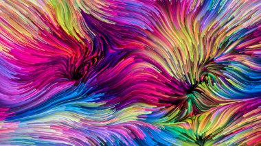 Drama renkler Serisi. Sanal bezler için zemin tasarımı tasarım, yaratıcılık ve hayal gücü üzerinde çalışır