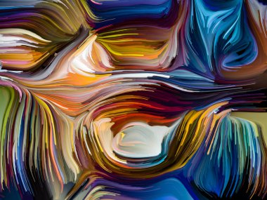 Sıvı renkli serisi. Yaratıcılık, sanat ve tasarım konusunda çok renkli boya çizgileri fon