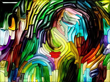 Sıvı Renk serisi. Arkaplan çok renkli boya çizgilerinden oluşur ve yaratıcılık, sanat ve tasarım projelerinde kullanılmaya uygundur