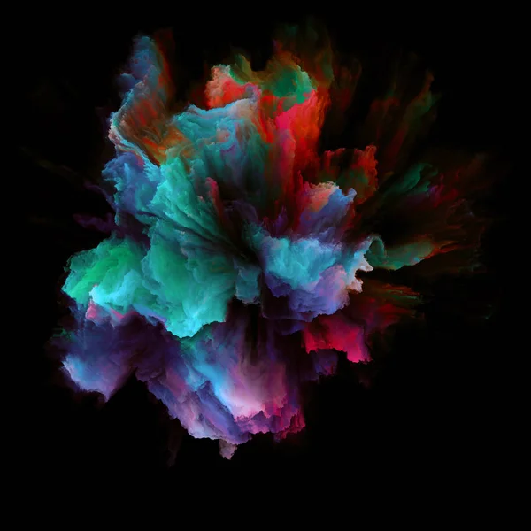 Farbemotionsreihen Abstrakte Zusammensetzung Von Farbexplosionen Die Sich Für Projekte Zusammenhang — Stockfoto