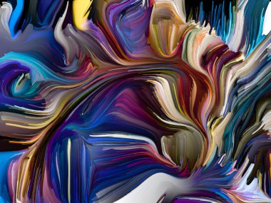 Sıvı Renk serisi. Yaratıcılık, sanat ve tasarım konularında çok renkli boyanın arka plan tasarımı