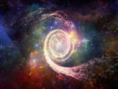 Cosmos dizi elemanları. Kompozisyon uzay ve yıldız bir fon olarak matematik, bilim, eğitim ve modern teknoloji projeleri için uygun