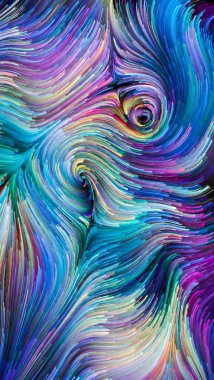 Hareket içinde renk serisi. Sıvı boya desen tasarım, yaratıcılık ve hayal gücü ekranlar ve mobil cihazlar için duvar kağıdı olarak kullanmak için projelerde kullanılmak üzere sanatsal arka plan yaptı