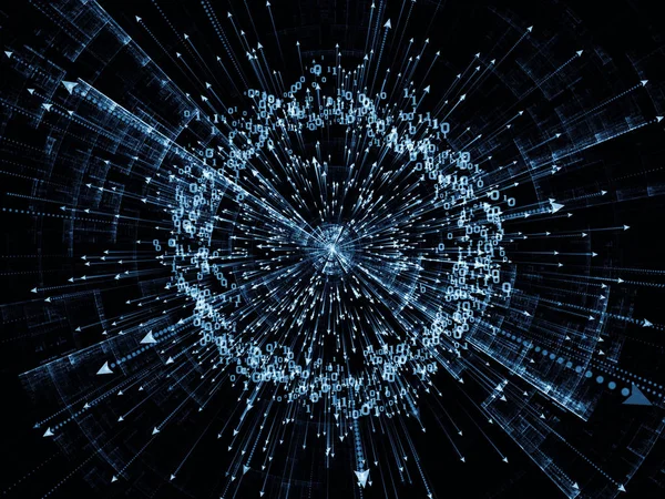 Kuralına göre serisi tasarım. Arka plan basamaklı ve soyut öğeler bilim, bilgi teknoloji ve matematik projelerde kullanılmak üzere yapılmış