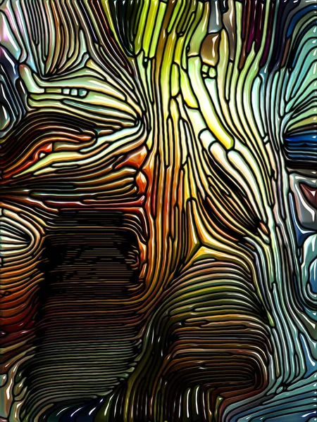 Dreams Glass Serie Hintergrund Bestehend Aus Glasmalerei Muster Von Farbfragmenten — Stockfoto