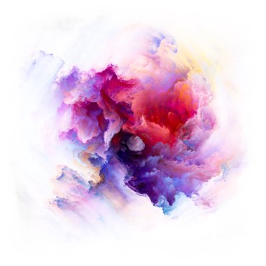 Duygu serisi renk. Görsel olarak çekici zemin rengi Rorchar inşaat üstünde hayal gücü, yaratıcılık sanat ve tasarım için yapılmış