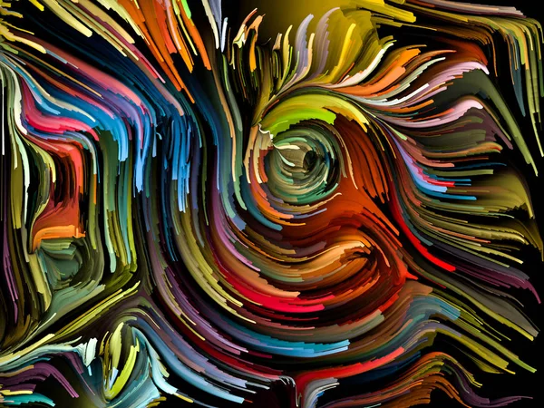 Рідкий Колір Серії Композиція Різнокольорових Фарб Тему Творчості Мистецтва Дизайну — стокове фото