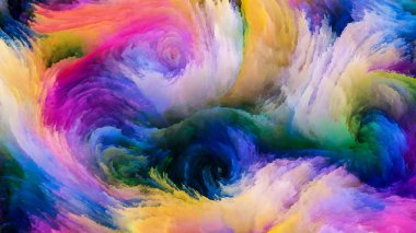 Hareket içinde renk serisi. Tasarım, yaratıcılık ve hayal gücü ekranlar ve mobil cihazlar için duvar kağıdı olarak kullanmak için akan boya desen projeler için soyut kompozisyon ile ilgili