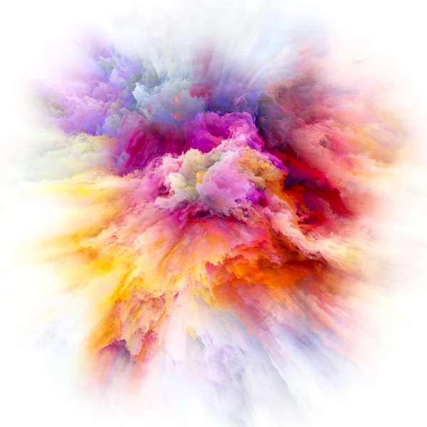 Série Color Emotion Composition Explosion Couleur Pour Les Projets Sur — Photo