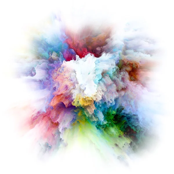 Serie Color Emotion Sfondo Esplosione Colore Completare Vostro Design Materia — Foto Stock