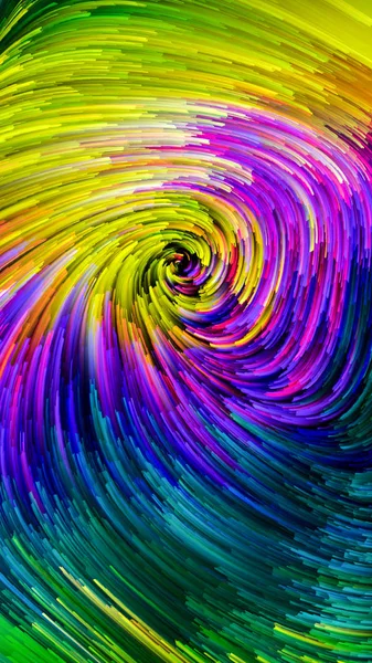 Color Motion Series Backdrop Liquid Paint Pattern Subject Design Creativity — Stock Photo, Image