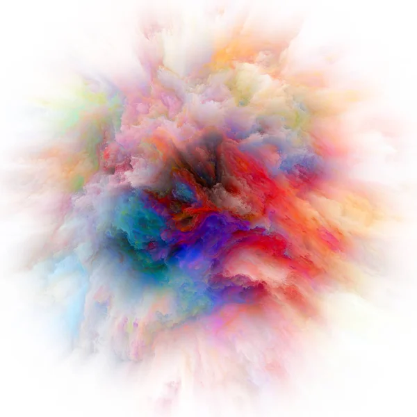 Serie Color Emotion Design Realizzato Esplosione Colore Fare Sfondo Progetti — Foto Stock