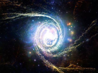 Cosmos dizi elemanları. Soyut tasarım alanı ve yıldız matematik, bilim, eğitim ve modern teknoloji konusunda yapılmış