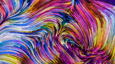 Hareket içinde renk serisi. Zemin akan boya desen oluşmaktadır ve tasarım, yaratıcılık ve hayal gücü ekranlar ve mobil cihazlar için duvar kağıdı olarak kullanmak için projelerde kullanıma uygun