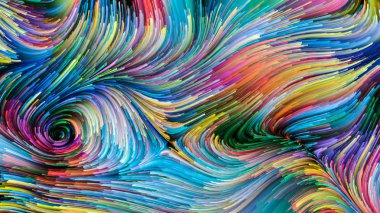 Hareket içinde renk serisi. Sıvı boya desen için zemin tasarımı tasarım, yaratıcılık ve hayal gücü ekranlar ve mobil cihazlar için duvar kağıdı olarak kullanmak için çalışır