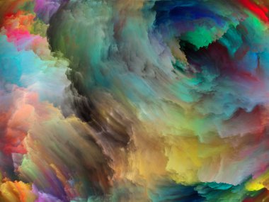 Arka arka plan serisi. Tuval üzerine konu hareket sanat, yaratıcılık ve hayal gücü ve renk sanatsal soyutlama oluşan