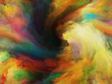 Girdap büküm ve girdap serisi. Renk ve sanat, yaratıcılık ve hayal gücü bu konuda tuval üzerine hareket soyut tasarım yapılmış