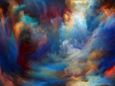 Arka arka plan serisi. Görsel olarak çekici zemin renk ve hareket tuval üzerine yapılmış Yassı olup, sanat, yaratıcılık ve hayal gücü düzenler