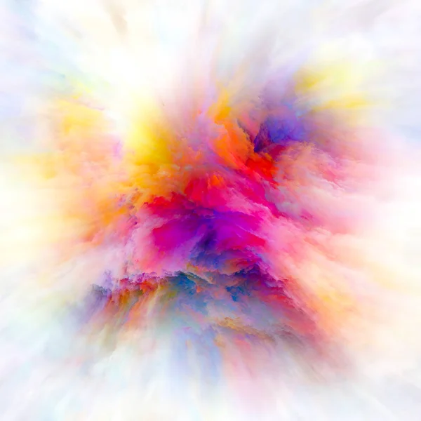 Χρώμα Σειρά Συγκίνηση Γραφιστικής Σύνθεσης Του Έκρηξη Χρωμάτων Για Θέμα — Φωτογραφία Αρχείου