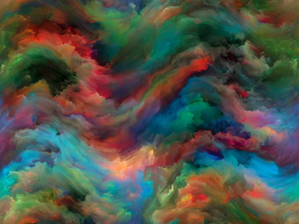 Abstrakte Hintergrundserien Hintergrund Bestehend Aus Farbe Und Bewegung Auf Leinwand — Stockfoto