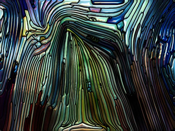 ガラス シリーズの夢 カラフルなデザイン 創造性 想像力をテーマに色の断片のステンド グラス パターンから成る芸術の抽象化 — ストック写真